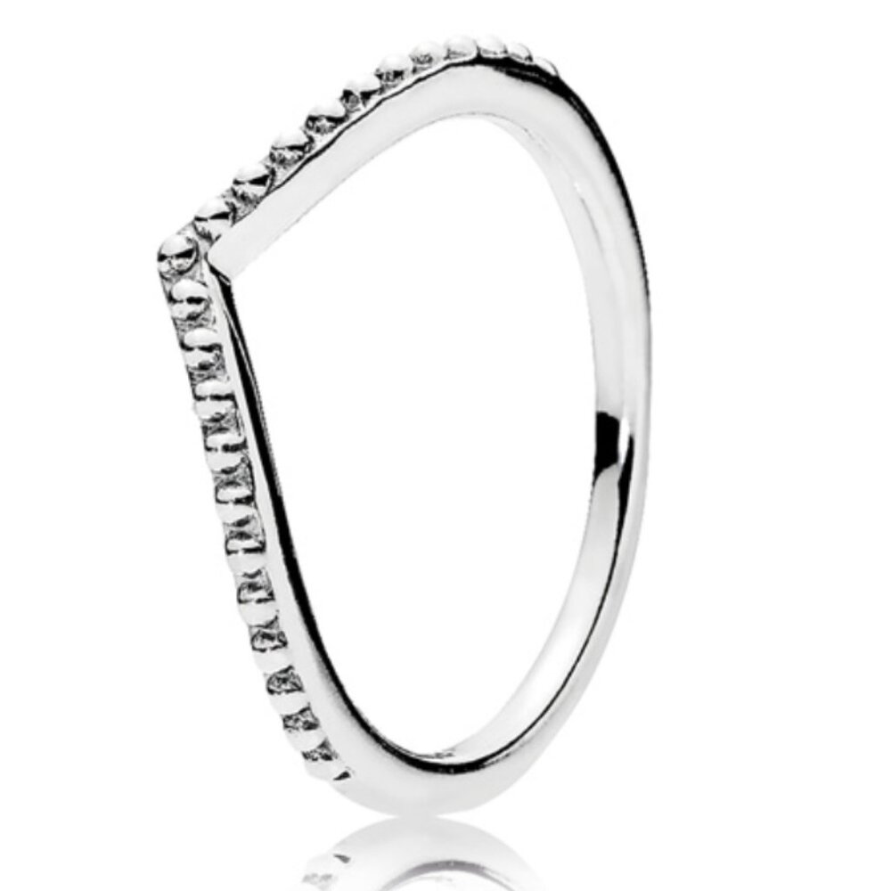 AUTHENTIC Pandora Beaded Wish Ring  (US Size 7)